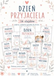 💛 DZIEŃ PRZYJACIELA – 14 slajdów do druku 💛
