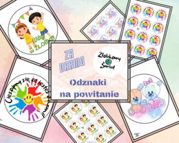 Odznaki na powitanie w żłobku