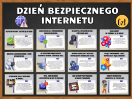 DZIEŃ BEZPIECZNEGO INTERNETU - zestaw 25 plansz edukacyjnych
