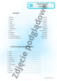 Brainy 5 unit 1 - karty pracy słownictwo