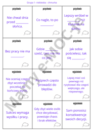 Tropiciele przysłów - gra dydaktyczna dla klas 4-8