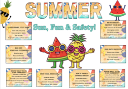 Letnia Gazetka 4w1 po angielsku – ucz i baw się bezpiecznie!34 strony do druku