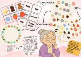 Granny Buttons and a super yummy cake