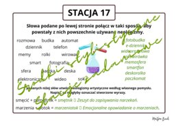 Środki stylistyczne - stacje zadaniowe