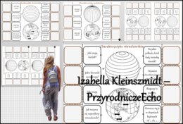 Notatka okienkowa/stacja zadaniowe/notatka interaktywna/notatka graficzna/karta pracy/sketchnotka „Współrzędne geograficzne”, „Cechy charakterystyczne równoleżników i południków” w pdf. Geografia 6 , dział „Współrzędne geograficzne”. Materiał wykonany na