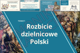 Rozbicie dzielnicowe Polski - prezentacja historia klasa 5