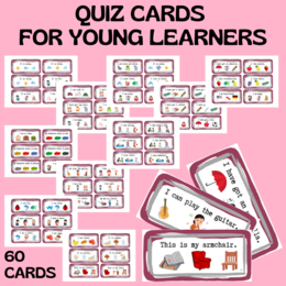 QUIZ CARDS FOR YOUNG LEARNERS