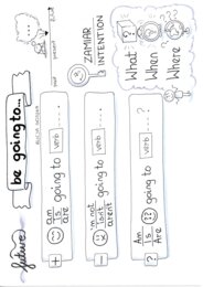 Notatki wizualne dla klasy 5 SP z angielskiego