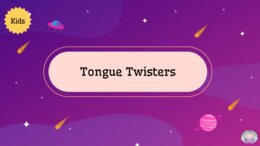 🐸 Tongue Twisters for Kids – Fun with English Sounds! (Poziom: przedszkole i klasy 1–3, 16 stron, 14 łamańców językowych)