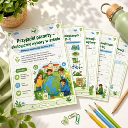 Przyjaciel planety – ekologiczne wybory w szkole