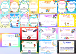 Dzień Przedszkolaka - girlandy, medale, dyplomy