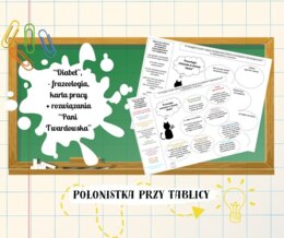 "Pani Twardowska" związki frazeologiczne frazeologia "diabeł" rozwiązania