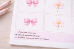 Kolory wiosny – plansze do nazywania barw