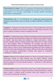 Wypowiedź argumentacyjna na maturze