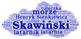 Chmury wyrazowe - lektury kl.7-8