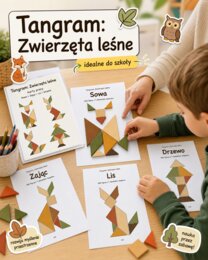 Tangram. Zwierzęta leśne
