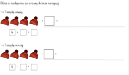 Zimowa matematyka dla smyka