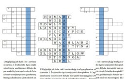 Logogryf ze skorupiakami dla klasy 6