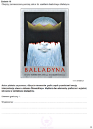 Zadania egzaminacyjne z j.polskiego - Znajomość lektur