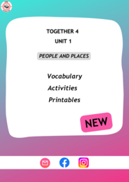 Together 4 Unit 1 - Vocabulary Acitivities NEW edition