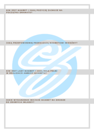 Makbet - William Szekspir pytania i odpowiedzi do lektury. Idealne narzędzie do powtórek przed maturą!