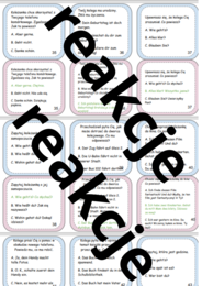 Reakcje językowe - egzamin ósmoklasisty - język niemiecki