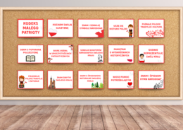 Kodeks Małego Patrioty - zestaw plansz A4