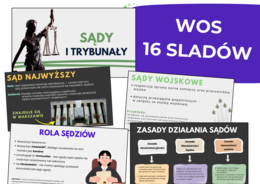 Sądy i trybunały w Polsce – prezentacja WOS kl. 8