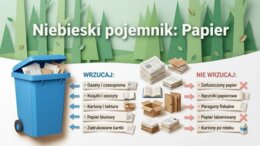 Recykling – segregacja odpadów i drugie życie śmieci (gazetka szkolna / prezentacja)