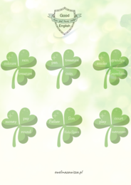 ST.PATRICK’S GREEN SET.