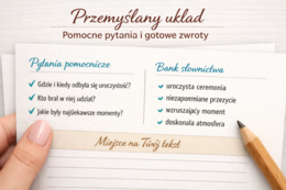 Karta pracy: Napisz opowiadanie o bukiecie dla mamy