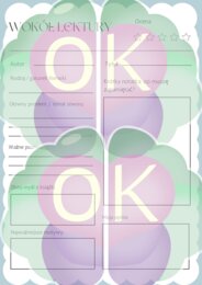 Mój Dziennik Lektur – Pakiet Kart Pracy i Tropiciel Czytelnictwa (6 stron)