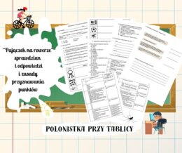 „Pajączek na rowerze” sprawdzian wraz z odpowiedziami i kryteriami przyznawania punktów