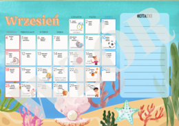 Kalendarz dni nietypowych - 2022/2023 syrenki