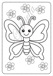 Kolorowanka wiosenna