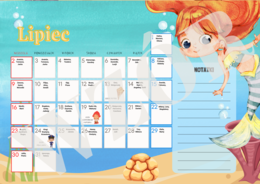 Kalendarz dni nietypowych - 2022/2023 syrenki