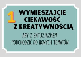 ELIKSIR NA UDANY ROK SZKOLNY - gazetka motywacyjna dla uczniów na rozpoczęcie szkoły