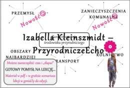 Pomysł na lekcję/karta pracy/stacje zadaniowe/notatki/ materiał do lekcji do tematu „Zanieczyszczenie środowiska przyrodniczego w Polsce” w pdf. W gratisie niekomercyjny scenariusz lekcji/pomysł na lekcję w programie genial.ly do edycji. Geografia 7. Dzi