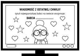 KOLOROWANKA DZIEŃ BABCI I DZIADKA