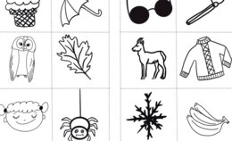 Zestaw ćwiczeń - przeciwieństwa, percepcja wzrokowa, orientacja