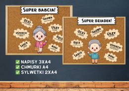 Gazetka szkolna - SUPER BABCIA, SUPER DZIADEK