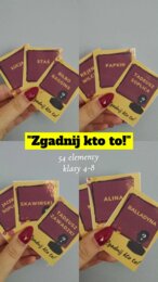 "Zgadnij kto to!" - klasy 4-8 szkoła podstawowa