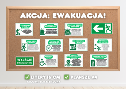 AKCJA: EWAKUACJA! - Zasady ewakuacyjne dla uczniów - Gazetka szkolna