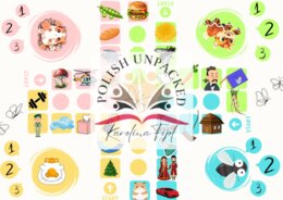 Ortograficzny, logopedyczny chińczyk, gra planszowa, grywalizacja głoska "ch, h"