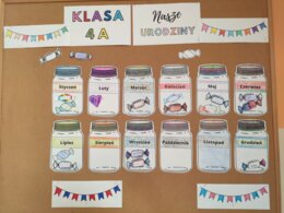 Gazetka klasowa "Nasze urodziny"