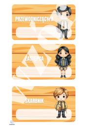 Dekoracja na gazetke- Samorząd oraz Dyżurni