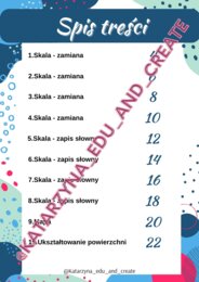 Kostki edukacyjne - mapa i skala