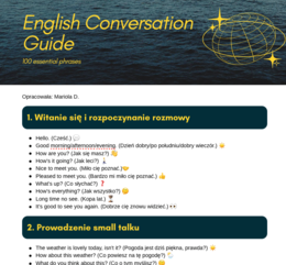 English Conversation Guide