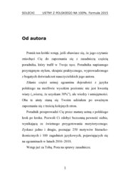 Ustny z polskiego na 100%. Skrajnie praktyczny poradnik maturzysty (formuła 2015)