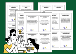 🎴 KRÓTKA  WYPOWIEDŹ  ARGUMENTACYJNA – fiszki – lektury z klas 4-8 – egzamin  - 68 szt.